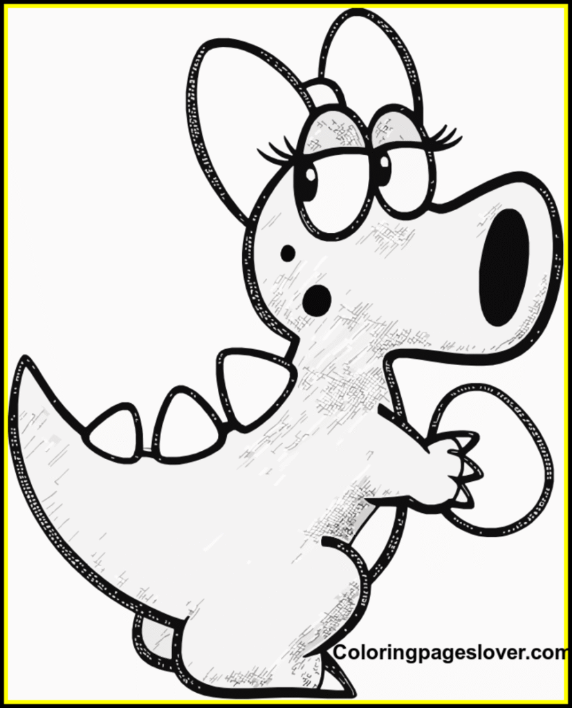 Birdo Coloring Pages 