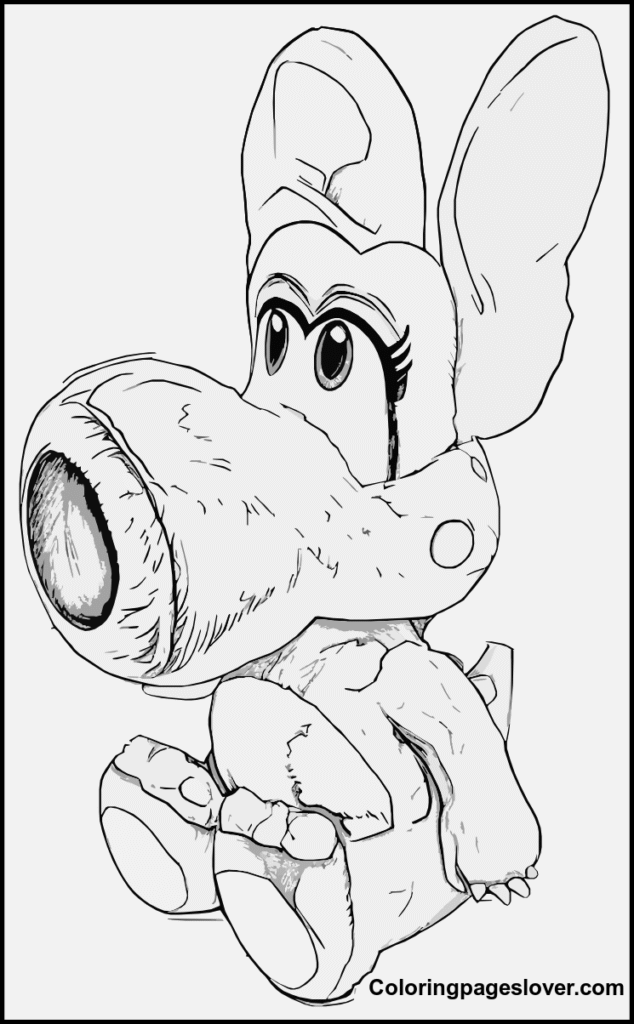 Birdo Coloring Pages
