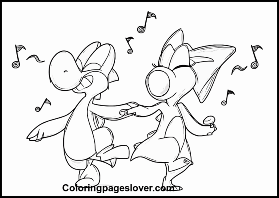 Birdo Coloring Pages 