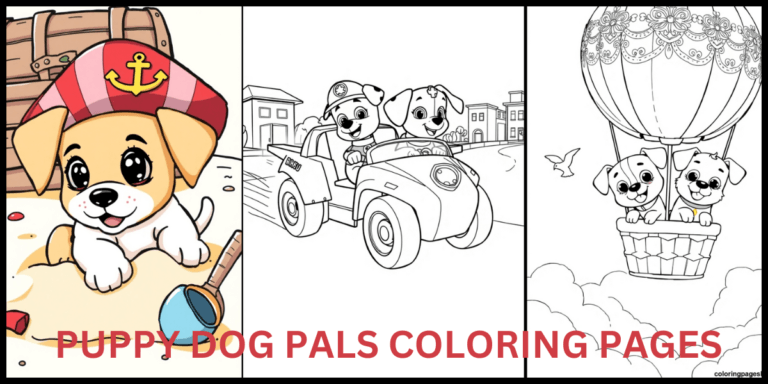 Puppy Dog Pals Coloring Pages