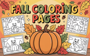 Fall Coloring Pages