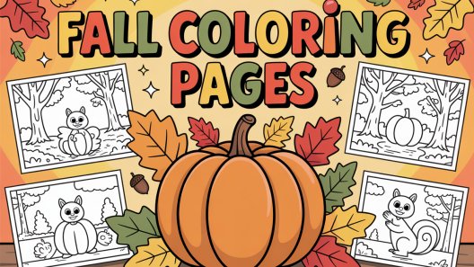Fall Coloring Pages