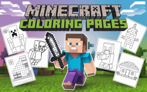 Minecraft Coloring Pages