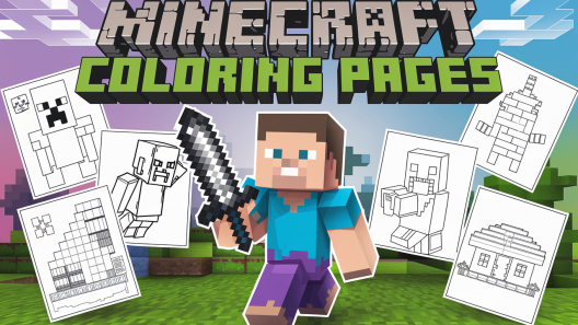 Minecraft Coloring Pages