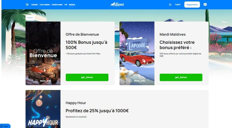 Découvrez les Secrets de Millionz Casino, le Jeu en Ligne Francais Populaire à France