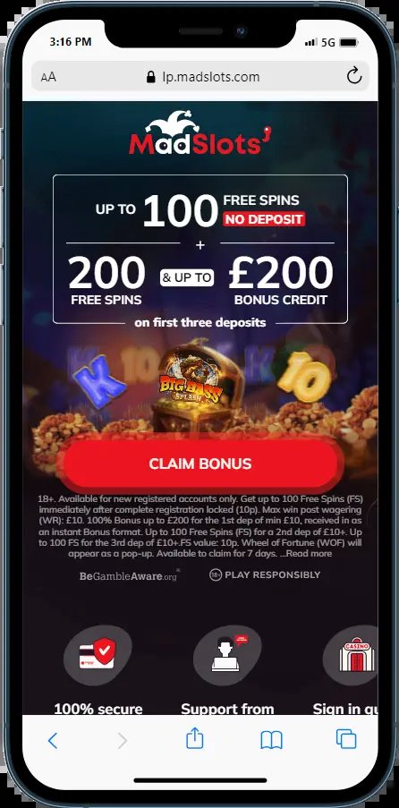 Overview of madslots uk